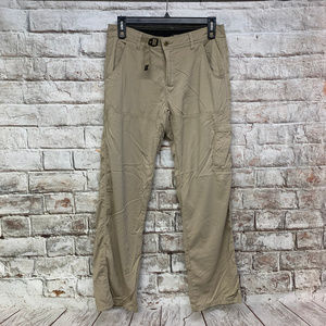 Prana Mens Breathe Active Cargo Pants Size 33x32